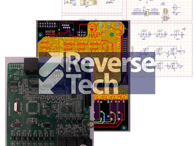مهندسی معکوس برد کنترل دور موتور