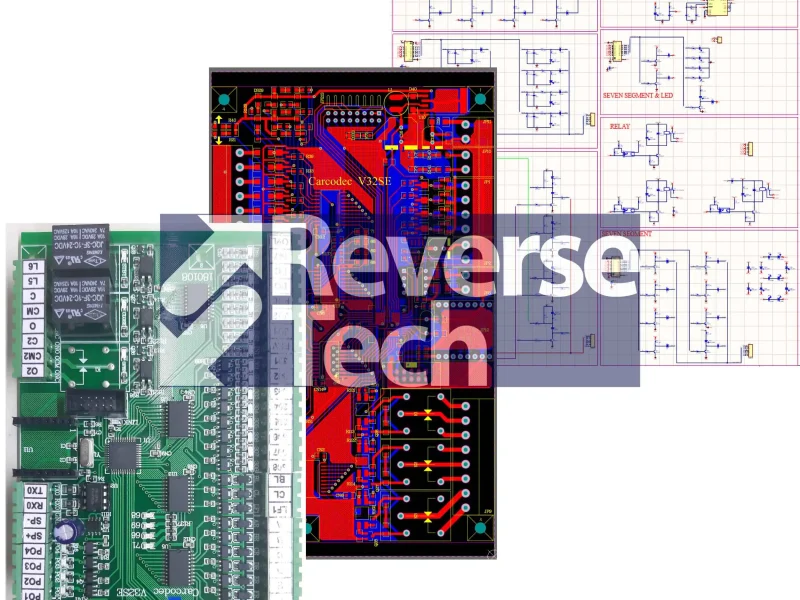 مهندسی معکوس برد کارکدک